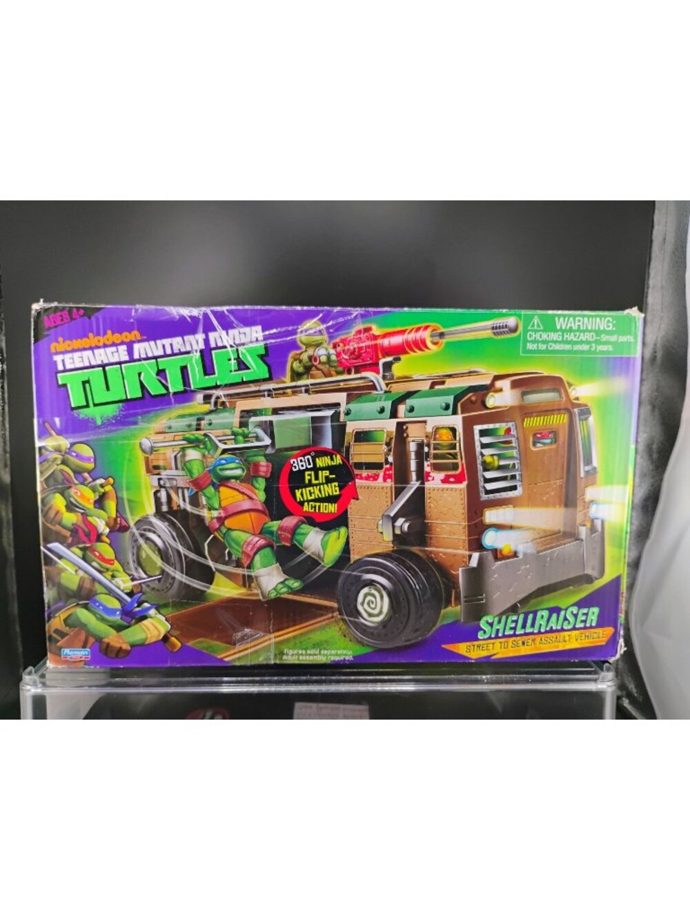 Teenage Mutant Ninja Turtles Shellraiser Vehicle 360° Ninja Flip